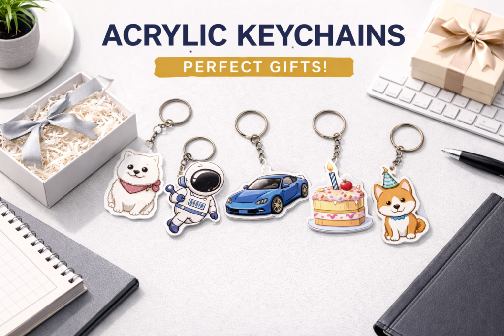 Móc Khoá Mica Theo Yêu Cầu