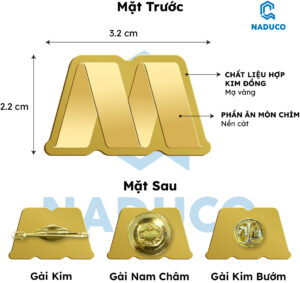 Pin Cài Áo Cao Cấp